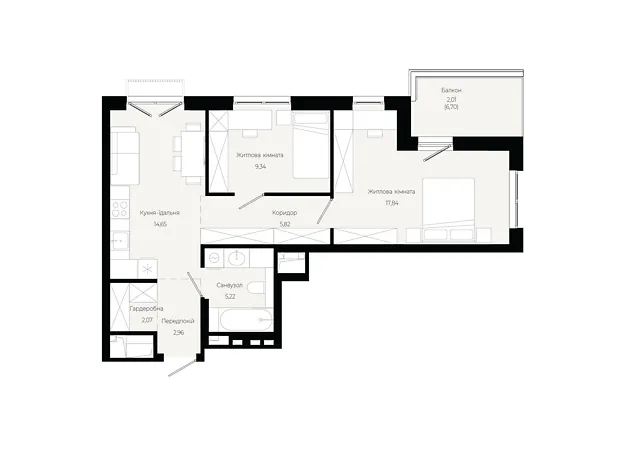 Квартира на вул. Героїв Крут в Львові, ID 305603, фото №6