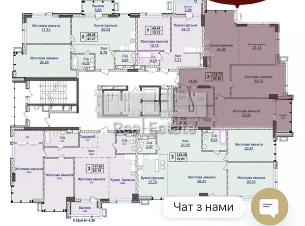 Квартира на вул. Андрія Верхогляда, 22Б в Києві, ID 196048, фото №19