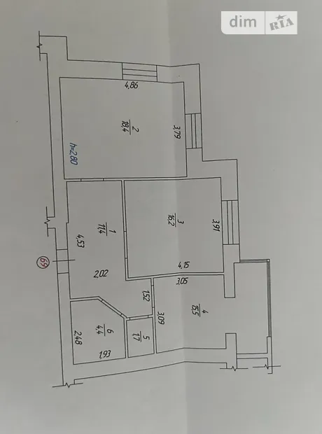 Квартира на вул. Антонова Олега, 13В в Вінниці, ID 229208, фото №24
