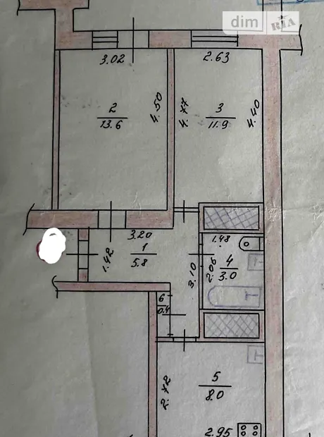 Квартира на вул. Набережна, 4 в Києві, ID 310804, фото №18