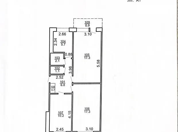 Квартира на вул. Симоненка Василя в Івано-Франківську, ID 181812, фото №24