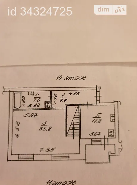 Квартира на вул. Драгоманова, 17 в Києві, ID 162861, фото №7