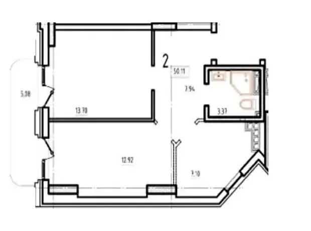 Квартира на вул. Гімназична в Одесі, ID 181846, фото №12