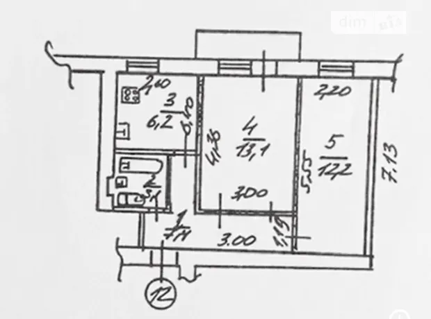 Квартира на вул. Уманська, 37 в Києві, ID 180152, фото №8