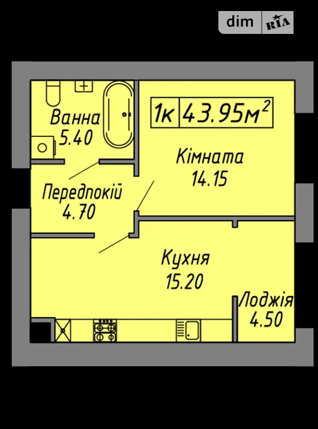 Квартира на вул. Бандери Степана, 60 в Івано-Франківську, ID 172422, фото №21