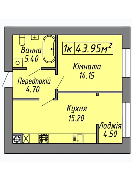 Квартира на вул. Бандери Степана, 60 в Івано-Франківську, ID 172422, фото №4