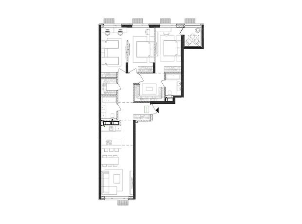 Квартира на вул. Євгена Маланюка, 101 в Києві, ID 185089, фото №6