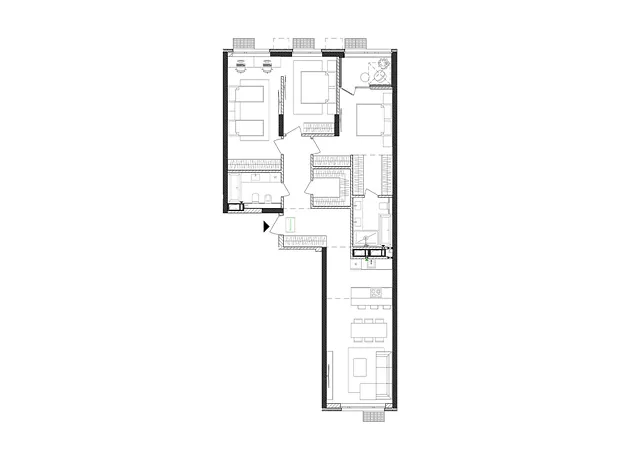 Квартира на вул. Євгена Маланюка, 101 в Києві, ID 177032, фото №6