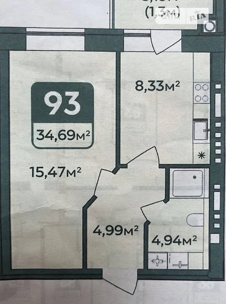 Квартира на шосе Львівське, 51/2 в Хмельницькому, ID 221274, фото №8