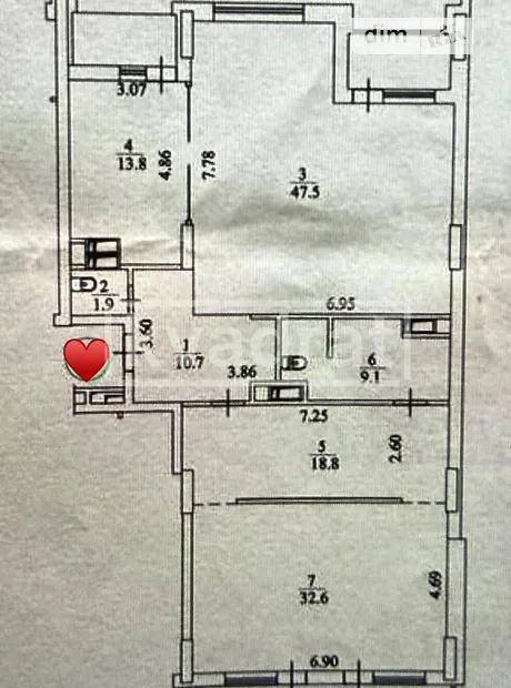Квартира на вул. Андрія Верхогляда, 20 в Києві, ID 181304, фото №19