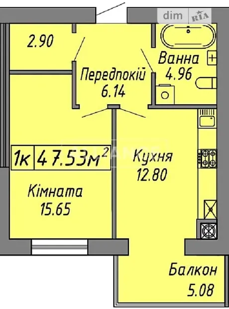 Квартира на вул. Бандери Степана, 60 в Івано-Франківську, ID 172193, фото №6