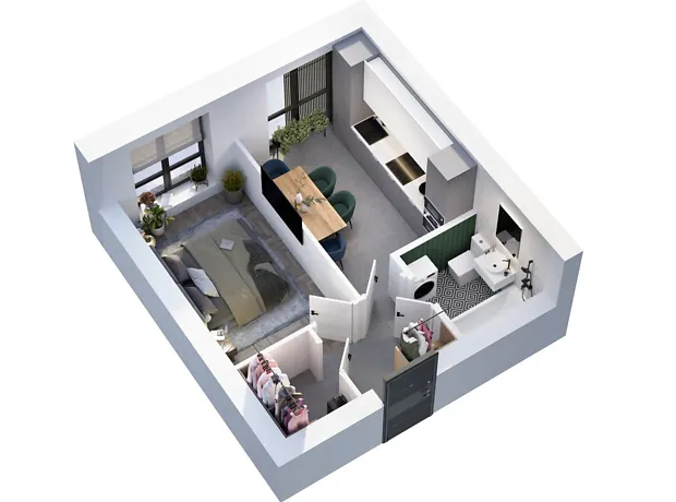 Квартира на вул. Інститутська, 5 в Києві, ID 311140, фото №7