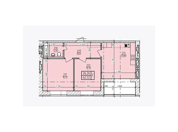 Квартира на вул. Озерна, 16А в Хмельницькому, ID 234780, фото №6
