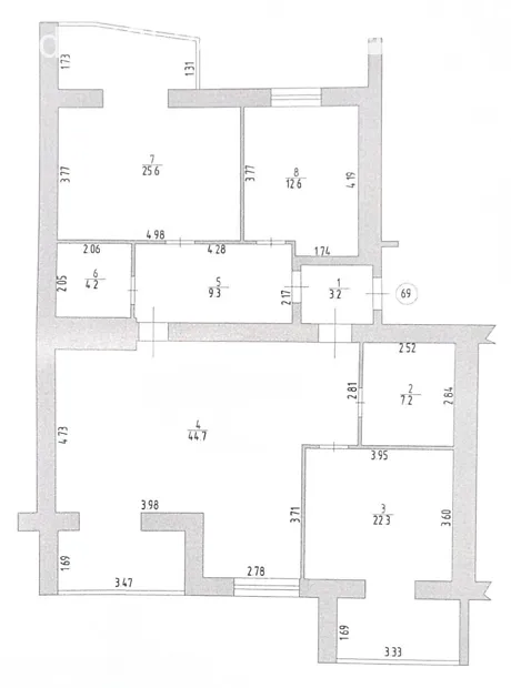 Квартира на шосе Львівське, 53 в Хмельницькому, ID 236409, фото №13