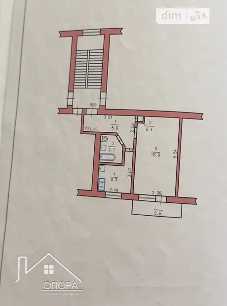 Квартира на вул. Зарічанська в Хмельницькому, ID 261139, фото №3