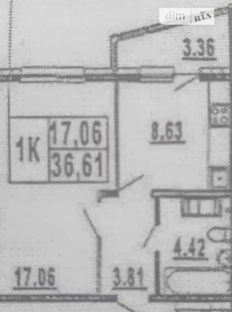 Квартира на вул. Бориса Гмирі, 22Б в Києві, ID 181816, фото №3