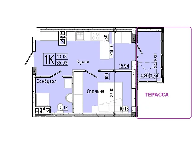 Квартира на вул. Слобідська в Одесі, ID 193004, фото №4