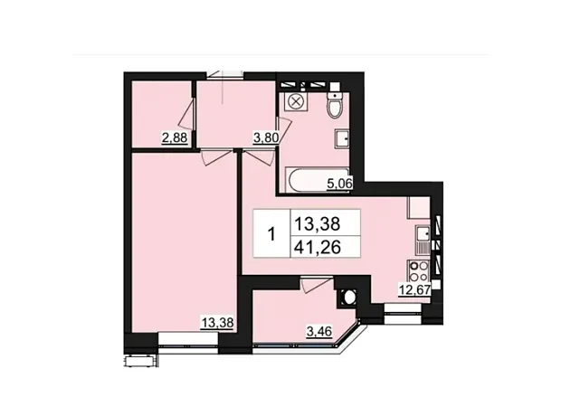 Квартира на проїзд Шпаковський, 10Б в Житомирі, ID 332698, фото №6