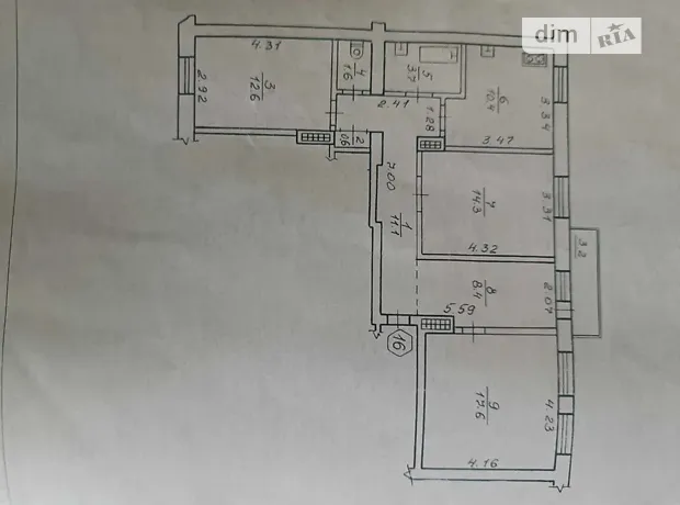Квартира на вул. Тисменицька, 240 в Івано-Франківську, ID 163349, фото №15