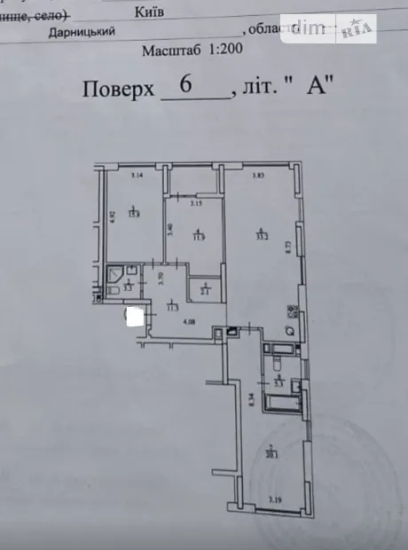Квартира на вул. Зарічна, 6 в Києві, ID 169511, фото №21