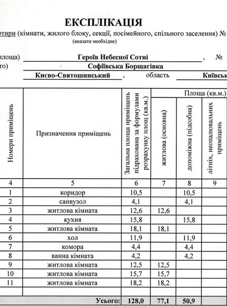 Квартира на просп. Героїв Небесної Сотні 16/2 в Києві, ID 242315, фото №4