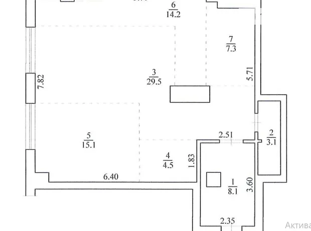 Квартира на вул. Саперне Поле, 5А в Києві, ID 223237, фото №7