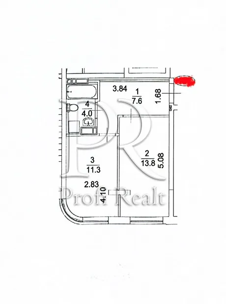 Квартира на наб. Дніпровська, 17К в Києві, ID 211889, фото №19