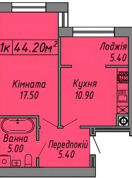Квартира на вул. Бандери Степана, 60 в Івано-Франківську, ID 168213, фото №15
