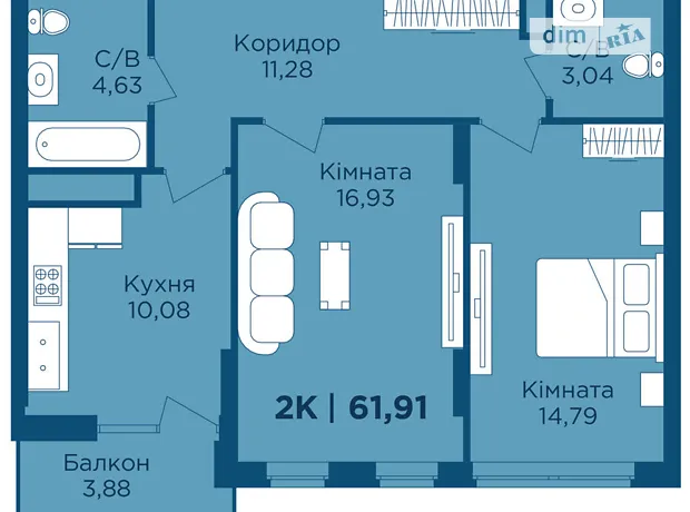 Квартира на вул. Фізкультурна в Івано-Франківську, ID 192227, фото №5