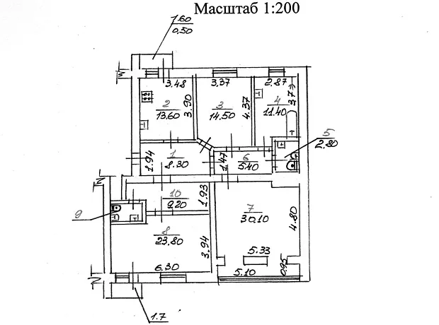 Квартира на вул. Марка Кропивницького, 17А в Миколаєві, ID 198064, фото №27