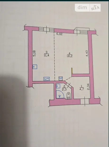 Квартира на вул. Івана Пулюя, 15 в Києві, ID 311009, фото №13