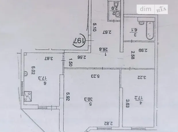 Квартира на вул. Саперно-Слобідська в Києві, ID 166429, фото №24