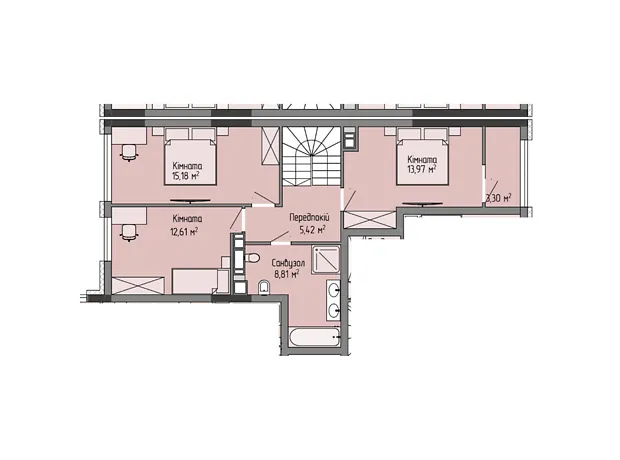 Квартира на вул. Генерала Мирона Тарнавського, 7 в Тернополі, ID 221539, фото №5