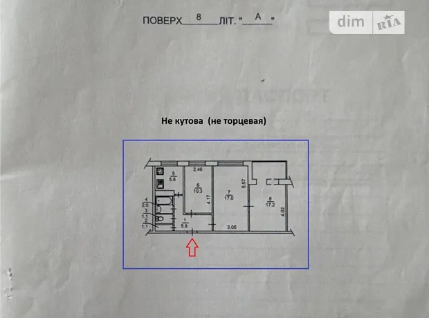 Квартира на наб. Дніпровська, 5А в Київ, ID 168953, фото №3