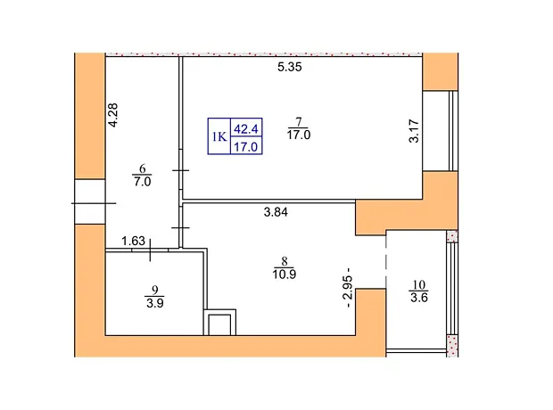 Квартира на вул. Микулинецька, 116 в Тернополі, ID 228586, фото №11