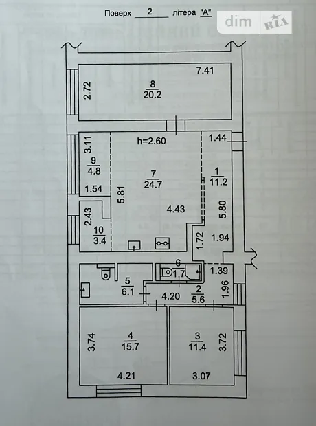 Квартира на вул. Михайла Омеляновича-Павленка, 13 в Києві, ID 188720, фото №34