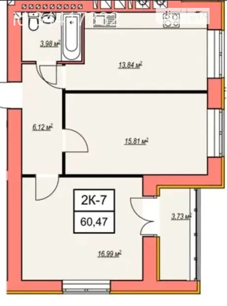 Квартира на вул. Озерна, 17 в Хмельницькому, ID 241312, фото №6