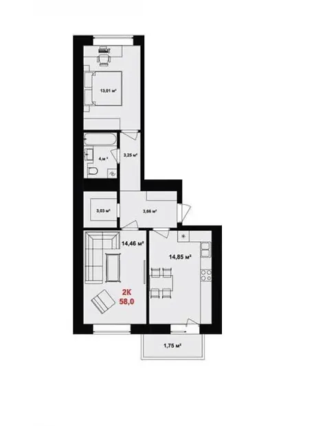 Квартира на вул. Урожайна, 7 в Івано-Франківську, ID 164253, фото №8