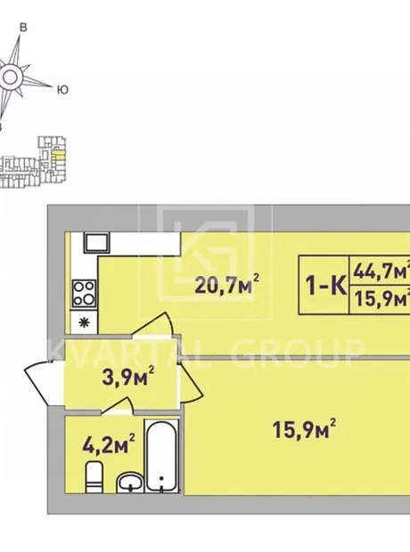 Квартира на вул. Соборна в Києві, ID 234815, фото №12