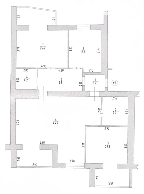 Квартира на шосе Львівське, 53 в Хмельницькому, ID 227215, фото №6