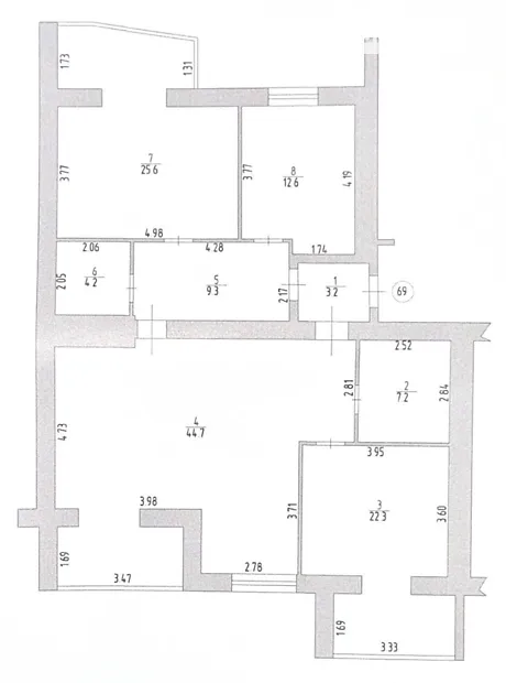 Квартира на шосе Львівське, 53 в Хмельницькому, ID 239534, фото №41
