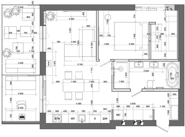 Квартира на вул. Клеменова дача, 11 в Харкові, ID 171904, фото №2