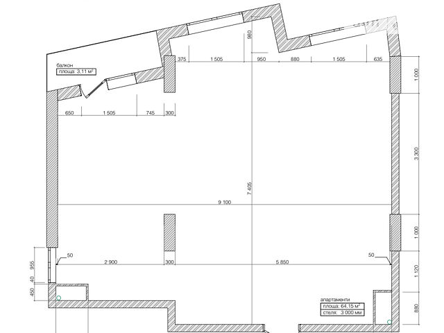 Квартира на вул. Чубаївська, 1 в Одесі, ID 209327, фото №1