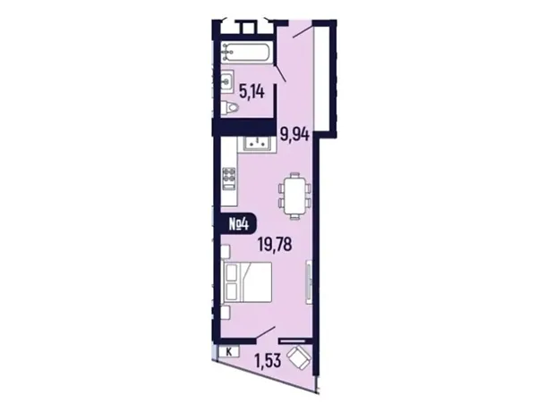Квартира на вул. Миколи Лисенка, 4 в Львові, ID 354958, фото №6