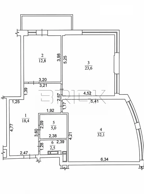 Квартира на вул. Антоновича, 109 в Києві, ID 180530, фото №16