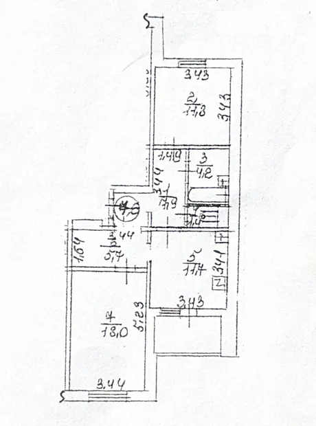 Квартира на вул. Радунська, 7 в Київ, ID 210503, фото №2