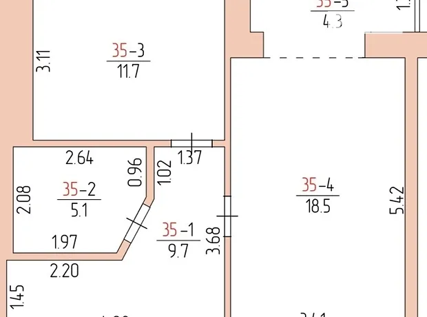 Квартира на вул. Садова (Центр), 25 в Миколаєві, ID 185365, фото №17