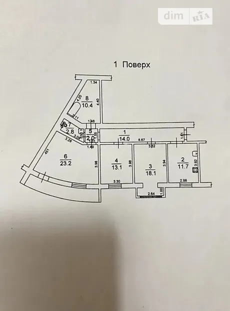 Квартира на вул. Левітана, 101А в Одесі, ID 173128, фото №18