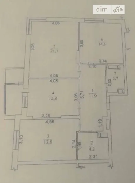 Квартира на вул. Івана Виговського, 10М в Києві, ID 194907, фото №40