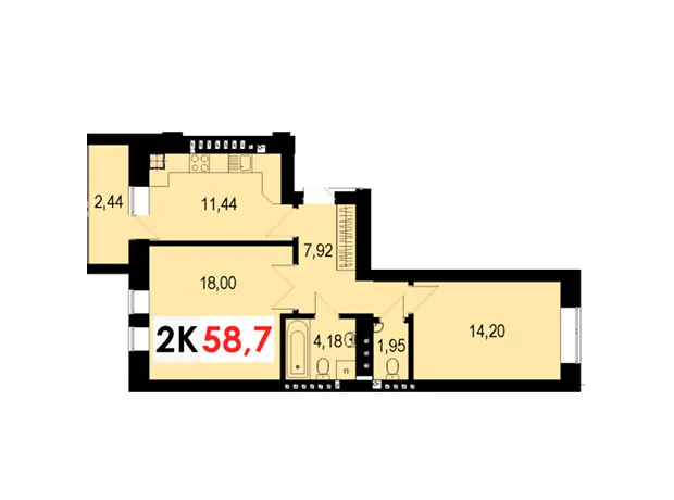 Квартира на вул. Івасюка в Івано-Франківську, ID 200997, фото №5